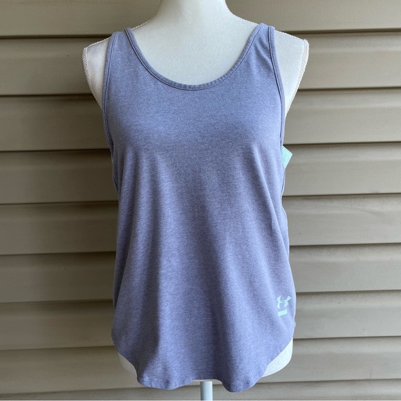 •Under Armour• HeatGear Open Sides Tank Top - Size Small - Picture 2 of 6